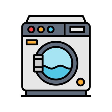 Washing Machine Creative Icons Design