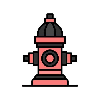 Fire Hydrant Creative Icons Design