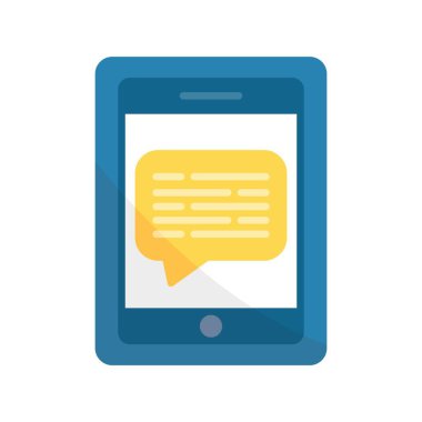 Message On Phone Creative Icons Design