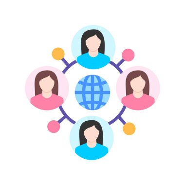 Global Network Creative Creative Icons Design Design