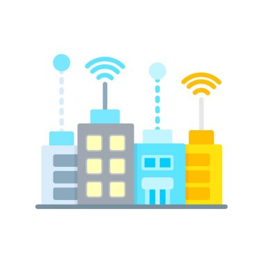 Smart City Creative Icons Design