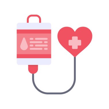 Blood Donation Creative Icons Design