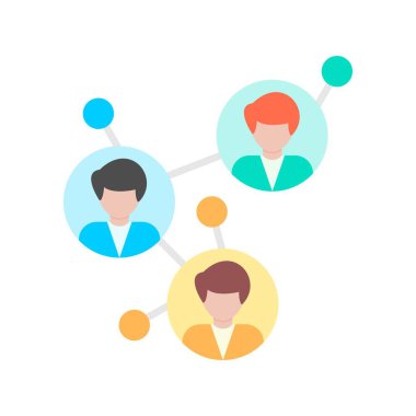 Networking Creative Icons Design