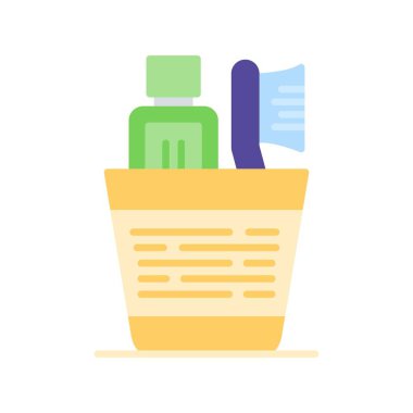 Toothbrush Creative Icons Design