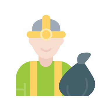 Trash Collector Creative Icons Design