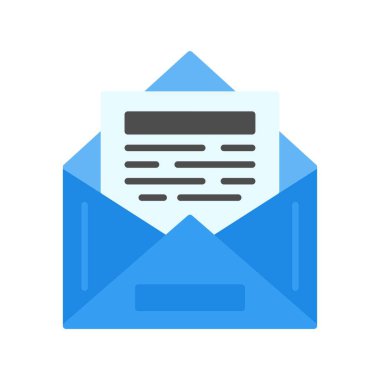 Open Emai Creative Icons Design