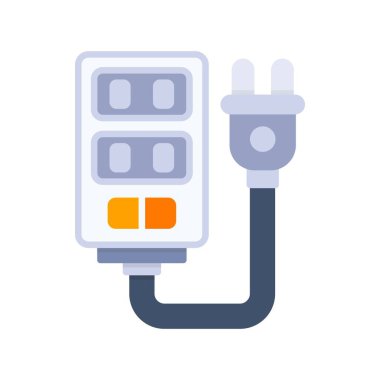 Power Strip Creative Icons Design