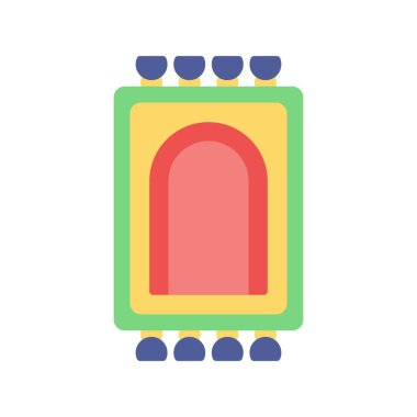 Prayer Rug Creative Icons Design