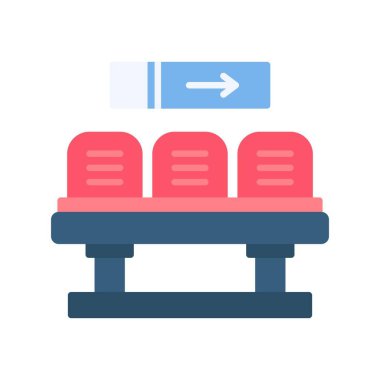 Waiting Room Creative Icons Design