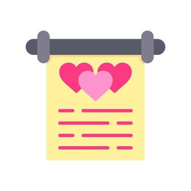 Wedding Vows Creative Icons Design