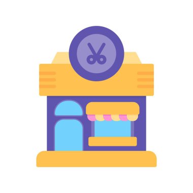 Hair Salon Creative Icons Design