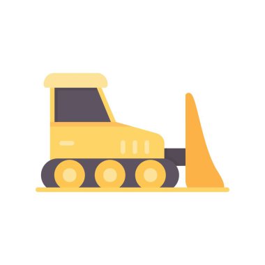 Bulldozer Creative Icons Design
