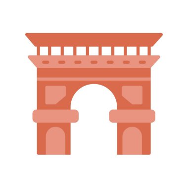 Arc De Triomphe Creative Icons Design