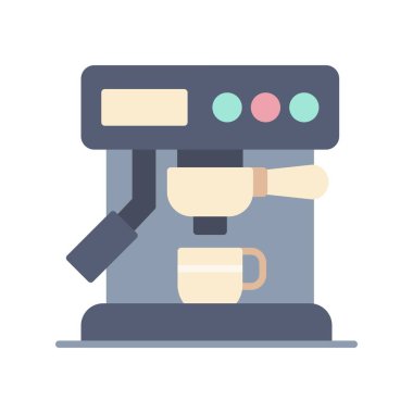 Coffee Machine Creative Icons Design