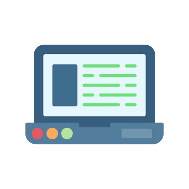 Laptop Creative Icons Design