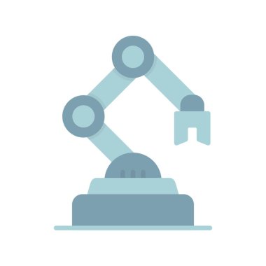 Industrial Robot Creative Icons Design