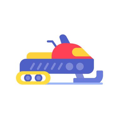 Snowmobile Creative Icons Design