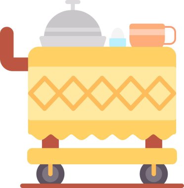 Food Cart Creative Icons Design