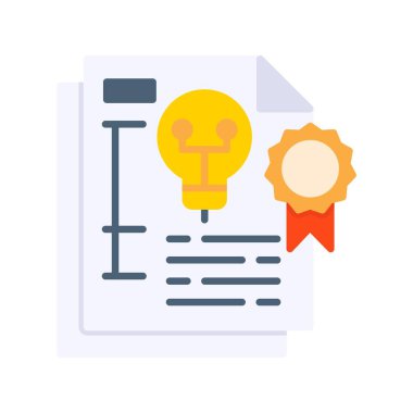 Patent Creative Icons Design