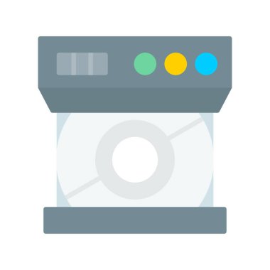 Cd Drive Creative Icons Design