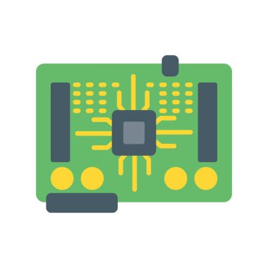 Circuit Board Creative Icons Design