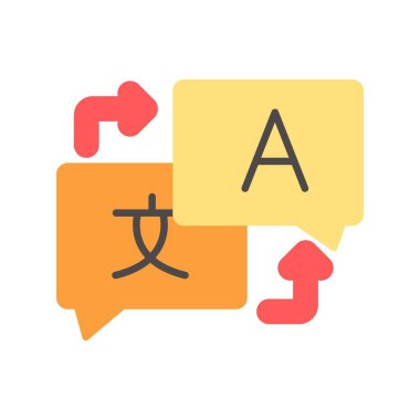 Language Creative Icons Design