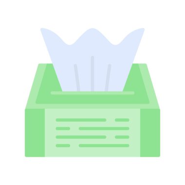 Tissue Box Creative Icons Design