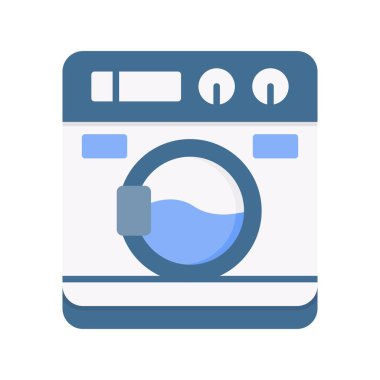 Washing Machine Creative Icons Design