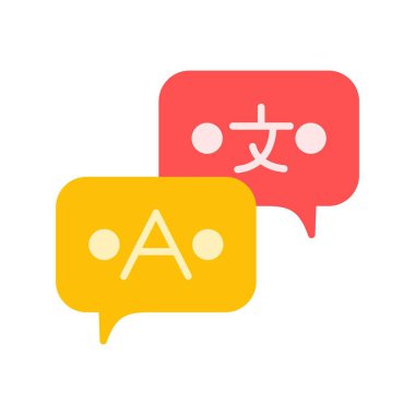 Language Creative Icons Design