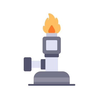 Bunsen Burner Creative Icons Design