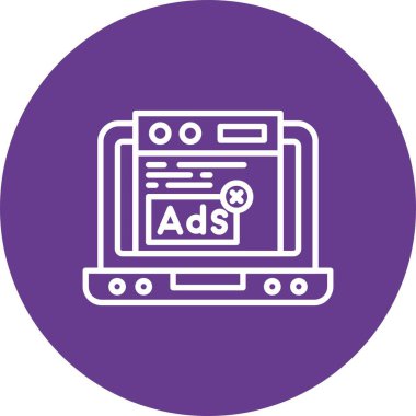 Online Advertising Creative Icons Design