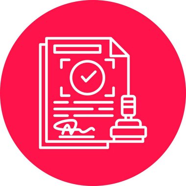 Approval Creative Icons Design