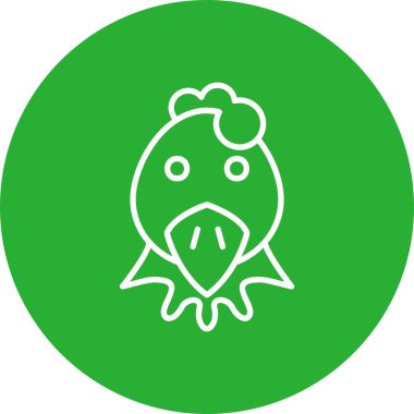 Chicken Creative Icons Design