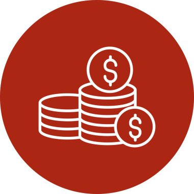 Coins Creative Icons Design