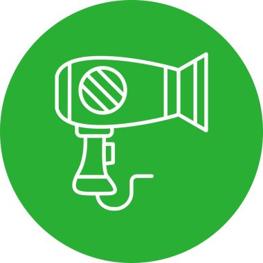 Hair Dryer Creative Icons Design
