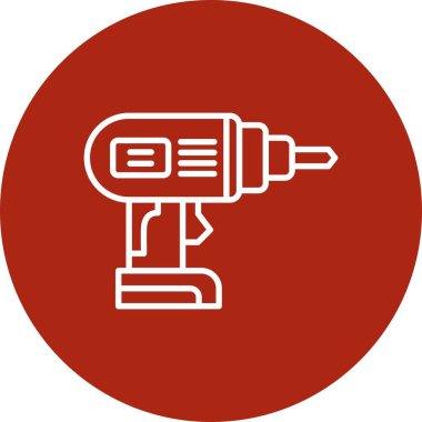 Hand Drill Creative Icons Design