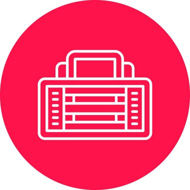 Led Strobe Creative Icons Design