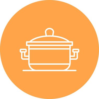 Cooking Pot Creative Icons Design