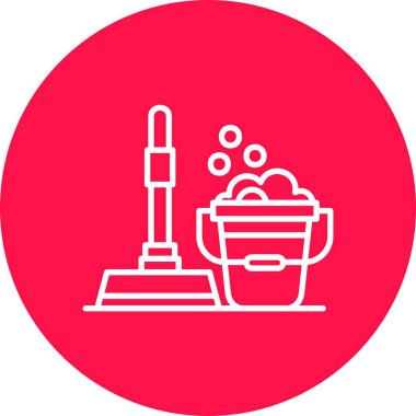 Floor Cleaner Creative Icons Design