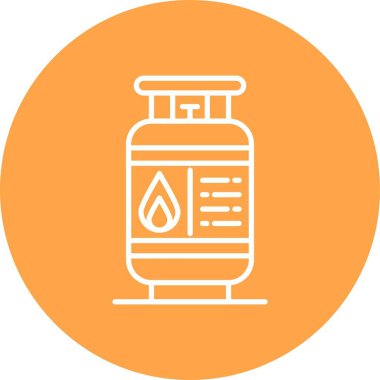 Gas Cilinder Creative Icons Design