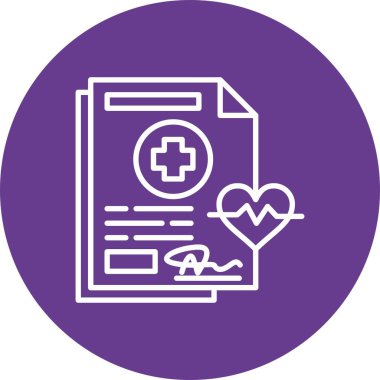 Health Insurance Creative Icons Design