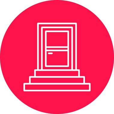 Door Creative Icons Design