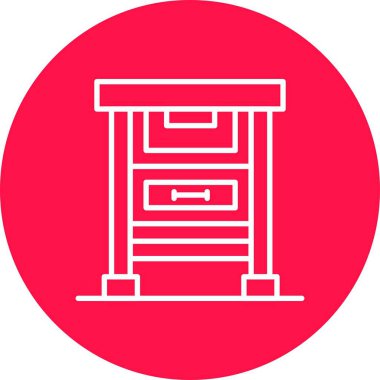 End Table Creative Icons Design