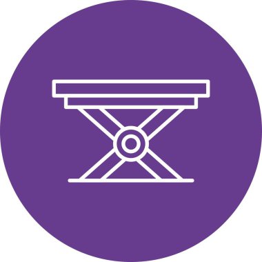Folding Table Creative Icons Design