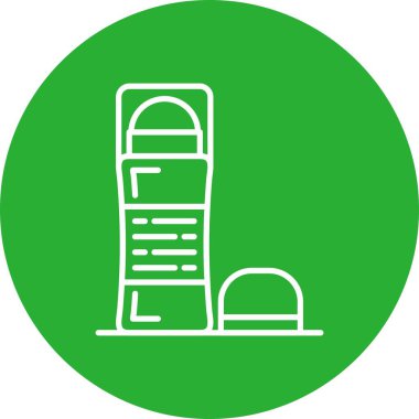 Deodorant Creative Icons Design