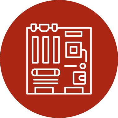 Motherboard Creative Icons Design