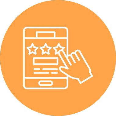 Customer Review Creative Icons Design