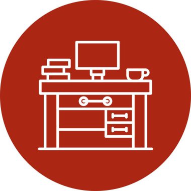 Desk Creative Icons Design