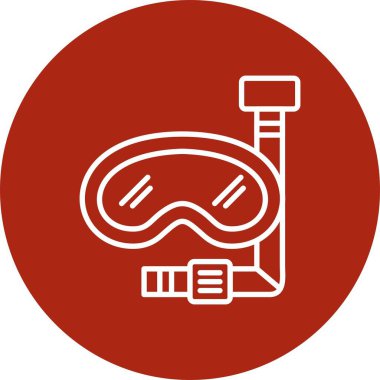 Scuba Dive Creative Icons Design