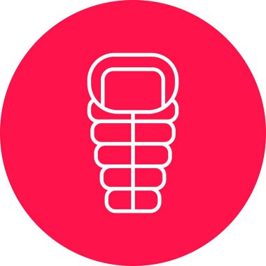 Sleeping Bag Creative Icons Design